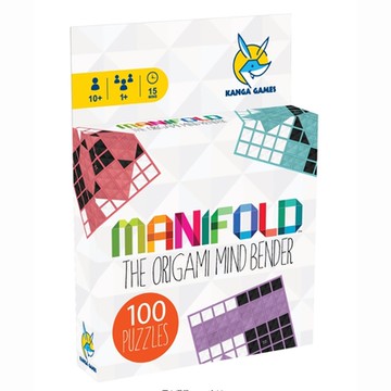 【諾貝兒桌遊】黑白摺學1 Manifold 1 歐美桌遊 （中文版）