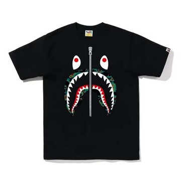 BAPE THERMOGRAPHY SHARK TEE 熱感應鯊魚 短袖 短T 黑色 RAY-149 [台灣現貨]