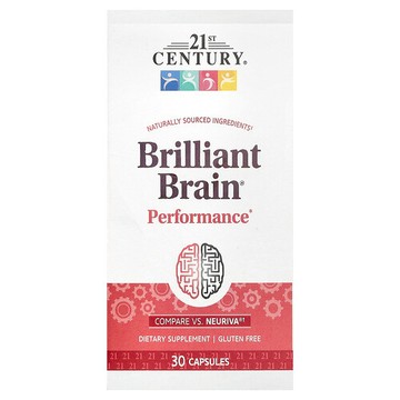 21st Century, Brilliant Brain Performance，30 粒膠囊