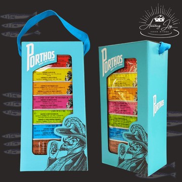 《AJ歐美食鋪》★限量禮盒★ 葡萄牙老人牌沙丁魚 5入組 /7入組 橄欖油漬沙丁魚 天然魚油 不飽和脂肪酸 伴手禮 送禮