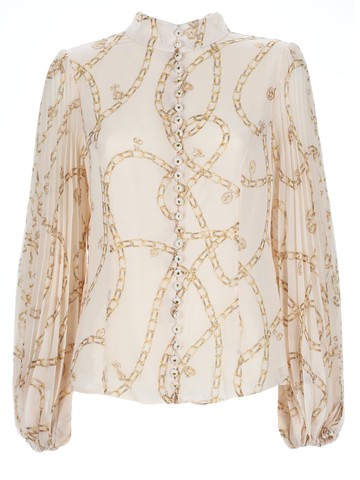 zimmermann pleated blouse "sunray"