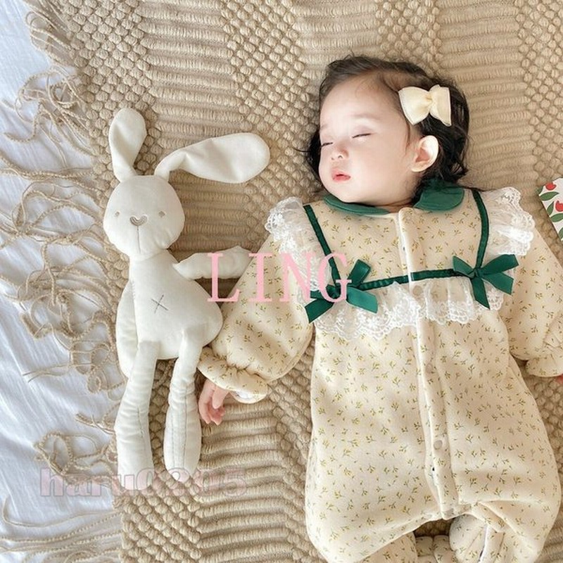 ベビー服 赤ちゃん ロンパース 女の子 カバーオール 中綿コート 花柄 長袖 ソフト 可愛い 韓国子供服 新生児用 お出かけ服 子供服 出産祝い 通販 Lineポイント最大get Lineショッピング