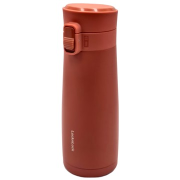 LocknLock 樂扣樂扣 復古波普保溫杯 LHC3249DVOL  橘紅色  450ml  1個