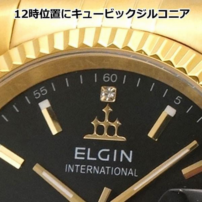 ゴールド CZ 機械式 自動巻 オートマチック ブリンブリン