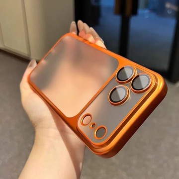 秒變iPhone17ProMAX 冰盾啞光 磨砂PC 防摔殼 用於iPhone17 i16 手機殼 i15 i14 13