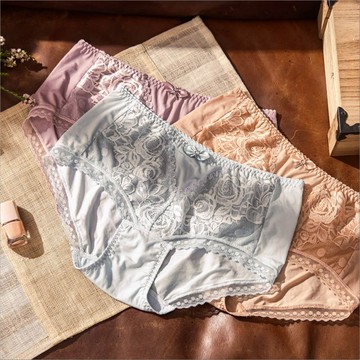 【曼黛瑪璉】Hibra大波 低腰平口內褲 M-XL(藕粉/自在藍/靜謐膚)