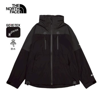 女款黑色Gore-Tex防水透氣衝鋒衣｜8EWQJK3