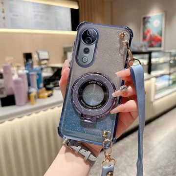 S30斜挎閃粉磁吸支架s19適用vivoS20pro手機殼S18氣囊S17t防摔S16pro新款女款s19全包斜挎掛繩可背硅膠VIVO