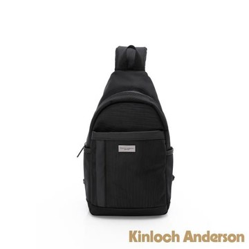 【Kinloch Anderson】Alfred 輕巧單肩包-自信黑