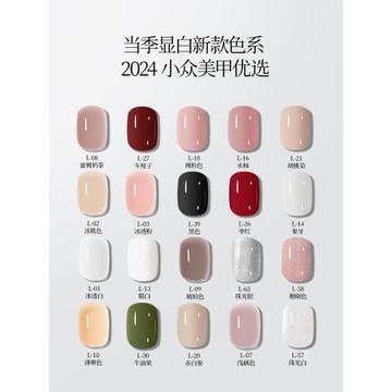 日本GEL光療裸色指甲油膠