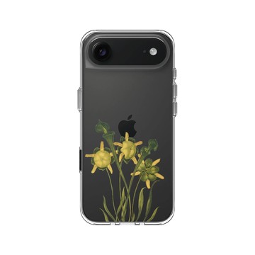 iPhone Air Clear Case（相機按鈕） 透明 - The British Library - 花之殿 ‧ 豬籠草