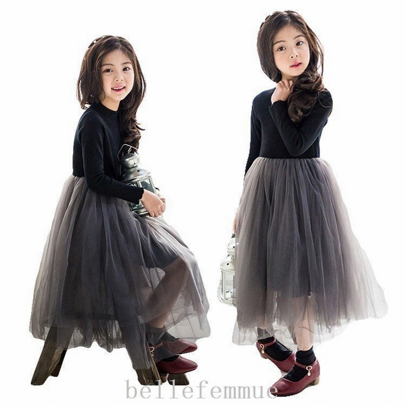 子どもドレスキッズワンピースベビー赤ちゃん長袖チュールスカート黒ワンピピアノ発表会韓国子供服卒園式ふわふわ結婚式七五三可愛いボア裏起毛 通販 Lineポイント最大0 5 Get Lineショッピング