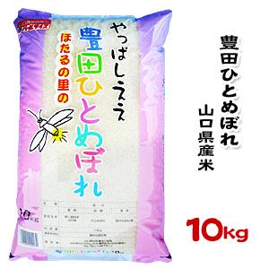 山口県産米 ／ 豊田 ひとめぼれ 10kg ／お米：農協直販