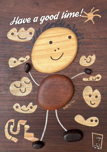 美好的一天明信片/明信片