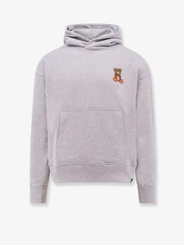 Cotton sweatshirt with iconic frontal bear - BARROW - gender_Man