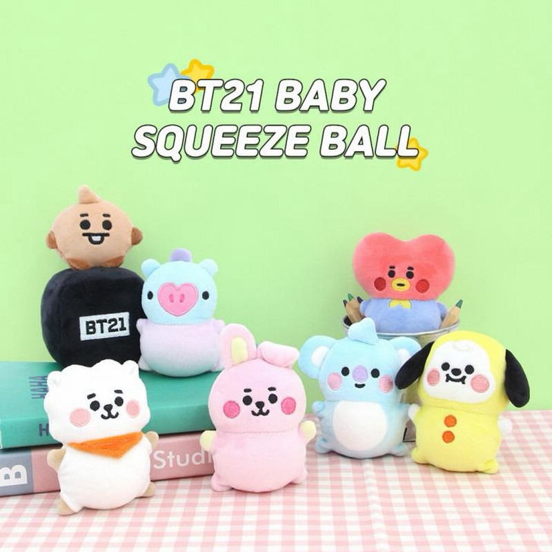 BT21 Baby Squeeze Ball【BT21公式グッズ】スクイーズボール ストレス 