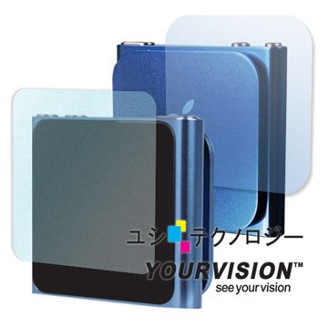 Apple TV / 其他 Apple iPod nano 6 抗刮霧面螢幕貼(二入)+背夾保護貼(一入)