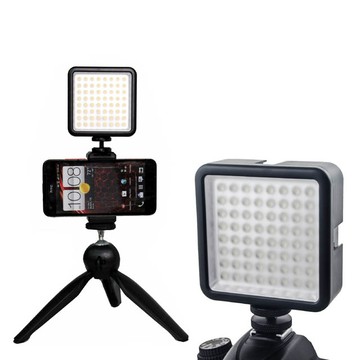 YADATEK LED64攝影燈直播套組64顆LED燈泡手機直播補光套組