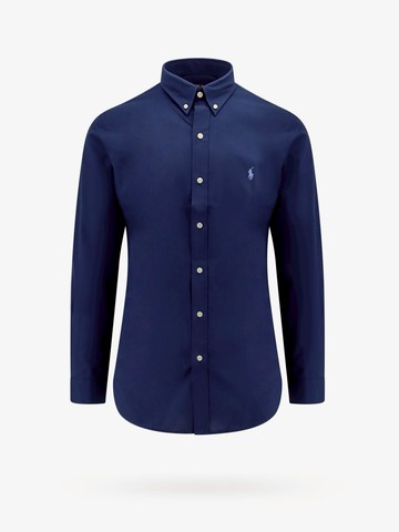 Slim fit stretch cotton shirt - POLO RALPH LAUREN - gender_Man