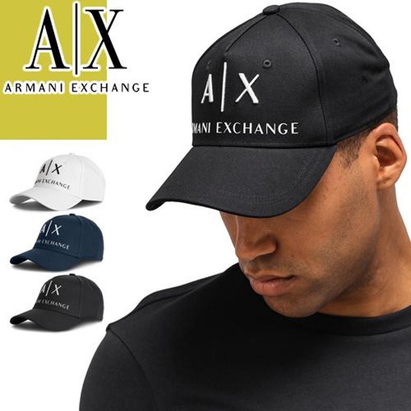 アルマーニ エクスチェンジ ARMANI EXCHANGE キャップ 帽子 ベース