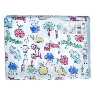 竹纖維三層嬰兒防水隔尿墊  60 x 90cm  交通工具  1件