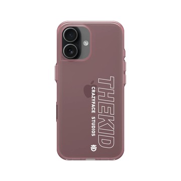 iPhone 17 Clear (相機按鈕) 晶醺玫 - KID - THE KID 字體基本款