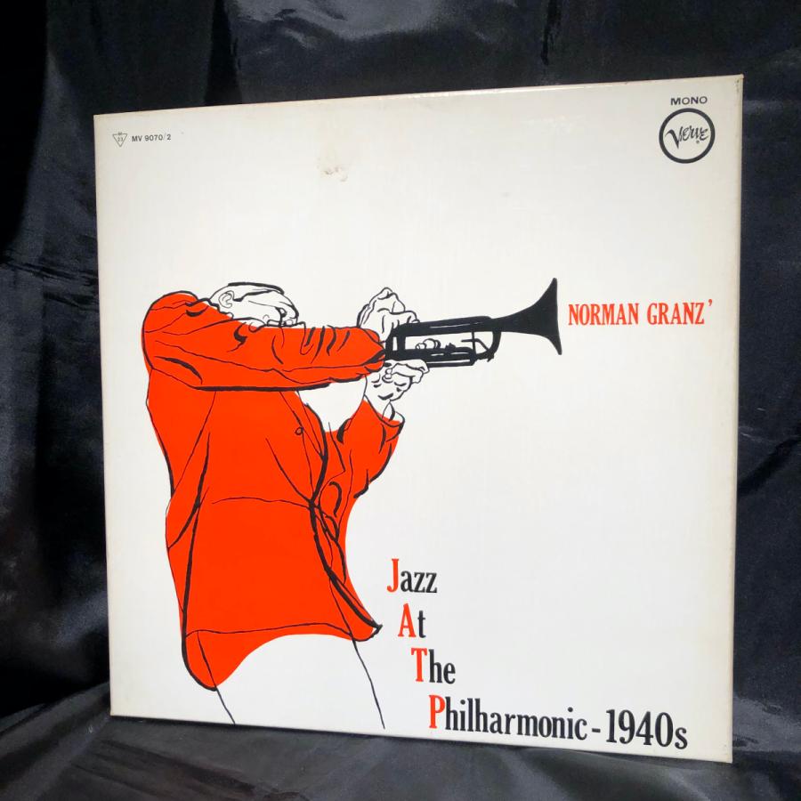 NORMAN GRANZ'   JAZZ AT THE PHILHARMONIC 1940s 3LP VERVE・POLYDOR