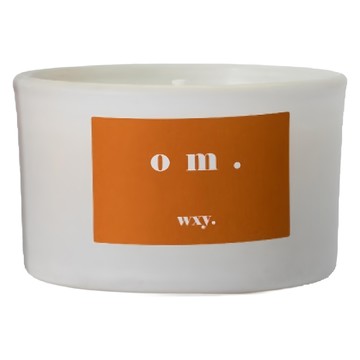 wxy. 經典mini蠟燭  om. 竹葉 + 橙花  95g  1個