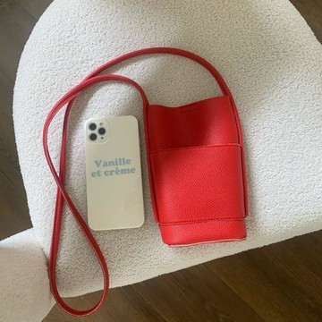 韓國新款休閑斜挎包ins簡約時尚軟皮單肩包女可愛迷你小包包