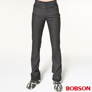 【BOBSON】男款伸縮喇叭褲(1680-88)