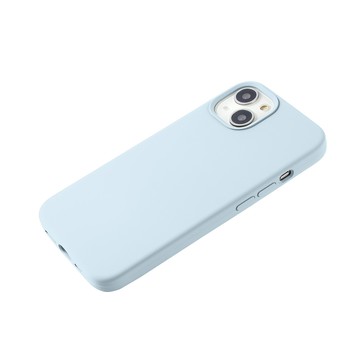 iPhone 15 Plus 殼 【經典液態殼I沁夏系列】iPhone 15 Plus 手機殼 i15 Plus 保護殼 矽膠殼 軟殼 (蘇打)