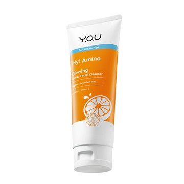 Y.O.U 胺基酸煥亮溫和潔面乳100g