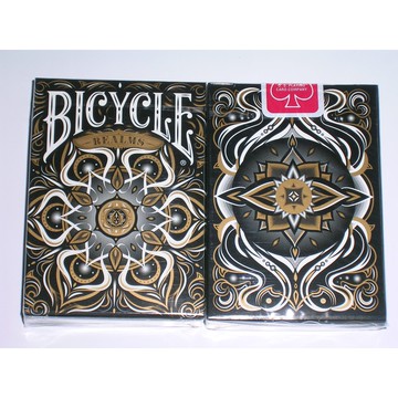 【USPCC撲克】BICYCLE REALM BLACK Playing Cards 撲克-S103049064