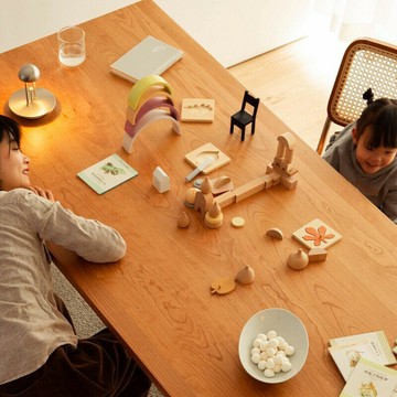 台灣公司貨 免運 可開票 餐桌 餐椅 餐桌椅組合 實木餐桌加厚北歐日式家用小戶型長桌櫻桃木工作臺大板桌