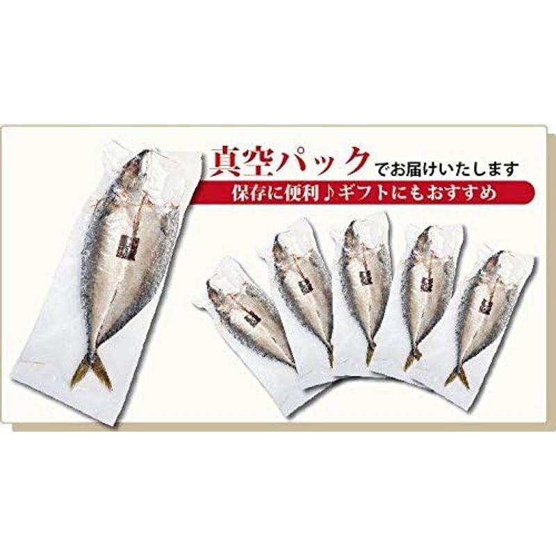 越前宝や 冷凍さば 開き 干物セット 国産 1尾×5パック 真空パック