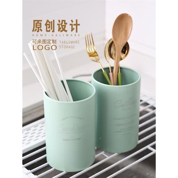 加點樂創意原創不銹鋼筷子筒 廚房餐具瀝水收納筒 筷子籠餐具籠架