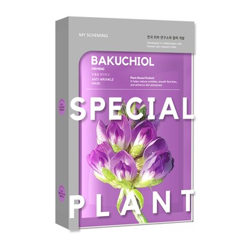 我的心機 特殊植能-補骨脂酚抗老緊緻面膜（盒裝4入）