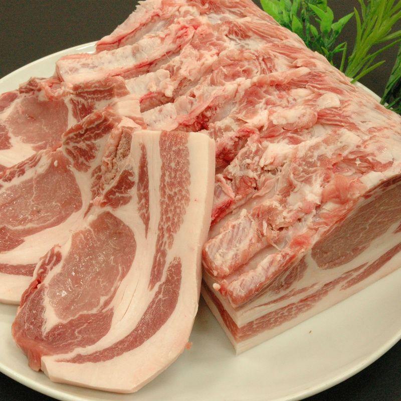 豚肉 つくば美豚SPF ロース肉１kg (ブロック)