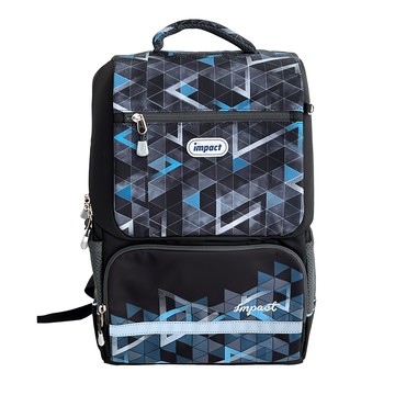 impact 怡寶 成長型書包 IM00369BK 100% 聚酯纖維  27 x 40 x 13.5cm  黑色