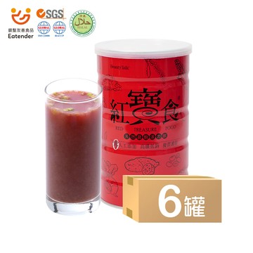 BeautyTalk美人語 紅寶食600g 6罐