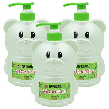依必朗 兒童舒眠洗髮乳 舒活森林  700ml  3瓶