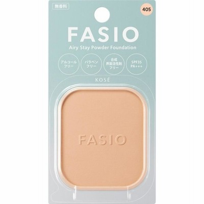 ファシオ エアリーステイ パウダーファンデーション 405 ライトオークル (レフィル) コーセー 返品種別A