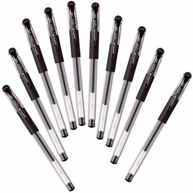 三菱鉛筆 ゲルインクボールペン ユニボール シグノ 0 38 10本入 黒 Um 151 24 通販 Lineポイント最大0 5 Get Lineショッピング