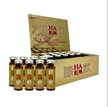 膝HA鴕鳥元氣飲20ml*15瓶入/鴕鳥精/禮盒/玻尿酸/膠原蛋白