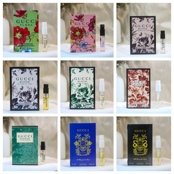 「香水試管」Gucci 古馳 1.5ml / 2ml 全系列 香水小樣 花悅馥意 罪愛 花之舞 綻放 繁花之水