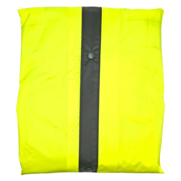 GRACILE 高麗斯 美晶尼龍全開式雨衣  100%尼龍  NON-P PVC  XL  黃色