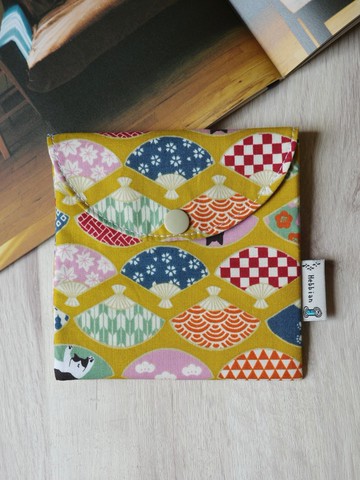 貓與扇 - 棉棉包 口罩包 衛生棉包 收納小包 | 海柏手作