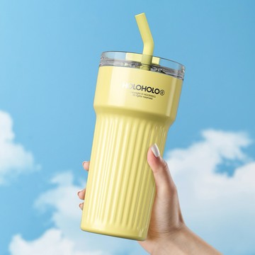 質感女孩不可少【Holoholo】ROME SE 吸管小羅馬杯 - 700ml (共4色可選) 贈限定貼紙組 美型冰霸杯 水杯 馬卡龍色系 辦公室 保溫保冷 環保杯 直飲杯 質感好禮 女生禮物