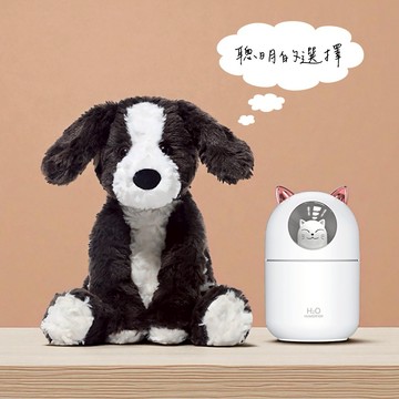 🧡１＋１【COZY PLUS+】可愛狗狗系列毛絨玩偶+迷你萌寵貓咪加濕器小夜燈MAY14#CP0217#CP0107 安撫娃娃 睡覺枕頭 娃娃 禮物 生日禮物 交換禮 可愛毛絨玩偶 玩具