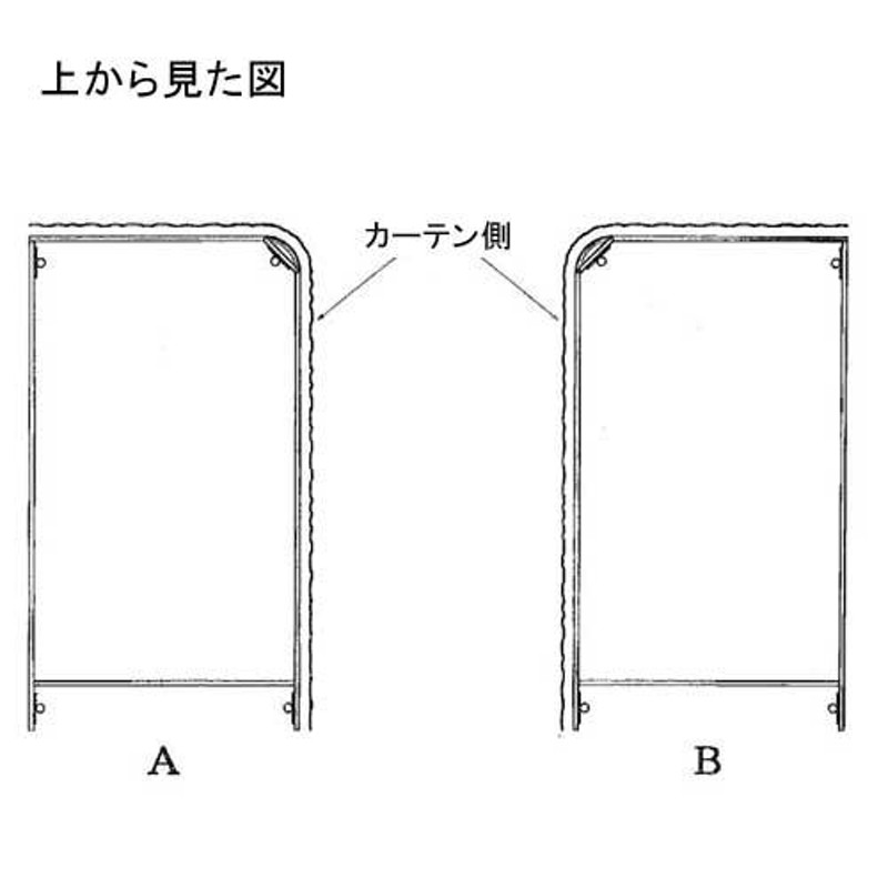 法人限定 医療用カーテン ベッドカーテン カーテンレール L字 病院用 病室用 医療用 整体院 間仕切り 病棟 診察室 医療施設 介護施設 エステ  日本製 TB-700 | LINEブランドカタログ